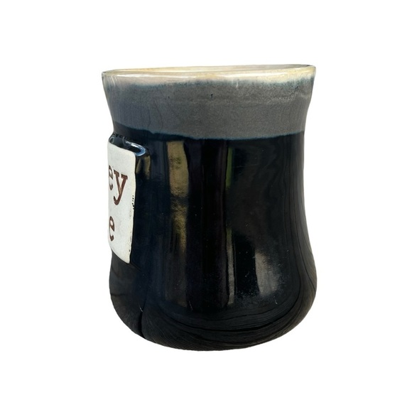 Tumbleweed Pottery HARLEY BABE Large Stoneware Coffee Mug Ombre Drip Glaze 20 Oz - Picture 2 of 11